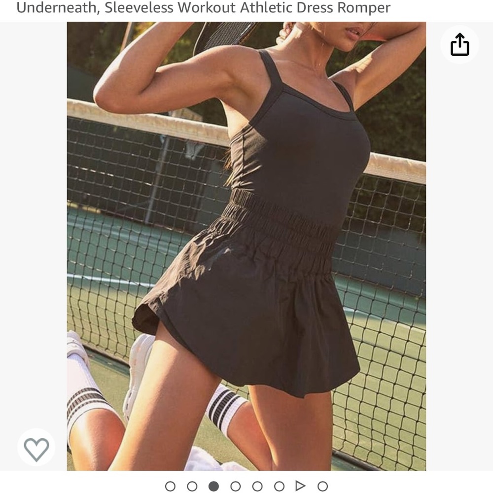 One Piece Skort Athletic Romper